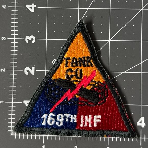 Korean War Era US Army 169th Infantry Tank Company Patch - #1507 - Picture 1 of 2